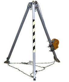 关于救援三脚架可伸缩支架的固定方法