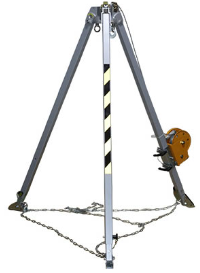 救援三脚架如何调整张开角度